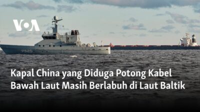 "Kapal China yang Dituduh Memotong Kabel Bawah Laut Masih Merapat di Laut Baltik"