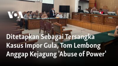 Tom Lembong Menganggap Kejagung Melakukan ‘Penyalahgunaan Kekuasaan’ dalam Kasus Impor Gula