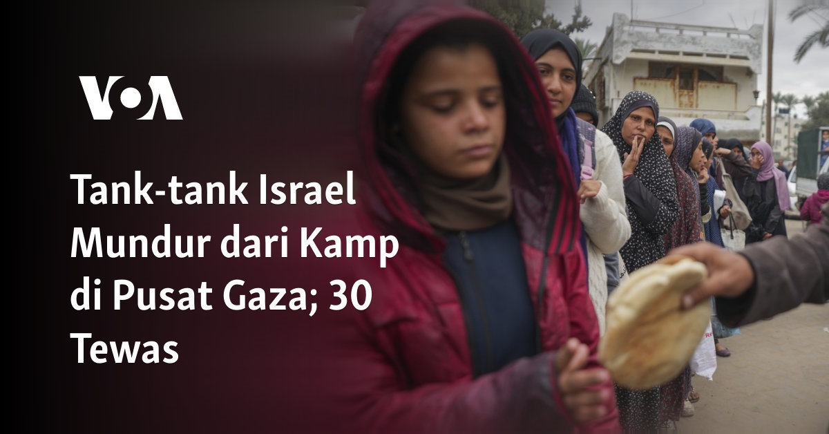 "Israel Mundur dari Kamp di Pusat Gaza; 30 Tewas" bisa diubah menjadi "Mundurnya Israel dari Kamp di Pusat Gaza, 30 Meninggal"