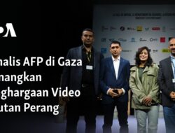 “Jurnalis AFP Gaza Raih Penghargaan untuk Liputan Video Perang”