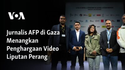 “Jurnalis AFP Gaza Raih Penghargaan untuk Liputan Video Perang”