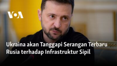 Ukraina Siap Beraksi atas Serangan Terbaru Rusia terhadap Infrastruktur Sipil