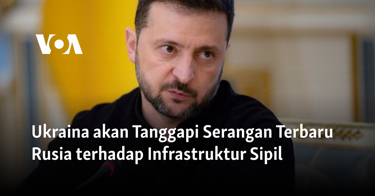 Ukraina Siap Beraksi atas Serangan Terbaru Rusia terhadap Infrastruktur Sipil