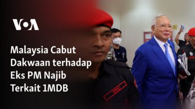 Malaysia Mencabut Tuduhan terhadap Mantan PM Najib Terkait Skandal 1MDB