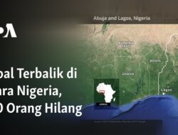 Kapal Terbalik di Nigeria Utara, 100 Orang Menghilang