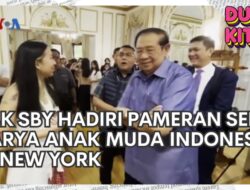 Dunia Kita: Pak SBY Hadir di Pameran Seni Anak Muda Indonesia di New York!