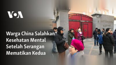 Warga China Menyalahkan Kesehatan Mental Pasca Serangan Mematikan kedua