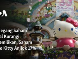 Pemegang Saham Akan Memotong Saham, Harga Saham Hello Kitty Turun 17%