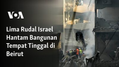 “Menjadi Korban Lima Rudal Israel di Beirut: Bangunan Tempat Tinggal Hancur”