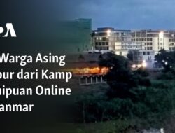 39 Orang Asing Melarikan Diri dari Kamp Penipuan Online Myanmar