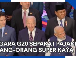 Kesepakatan G20 untuk Mengenakan Pajak pada Orang-orang Super Kaya