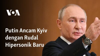 Putin Mengancam Kyiv dengan Rudal Hipersonik Terbaru