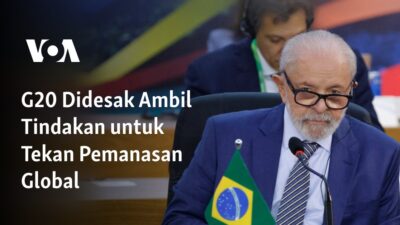 G20 Didorong untuk Mengambil Langkah dalam Menanggulangi Pemanasan Global