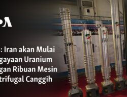 Iran Siap Meningkatkan Pengayaan Uranium dengan Ribuan Mesin Sentrifugal Modern