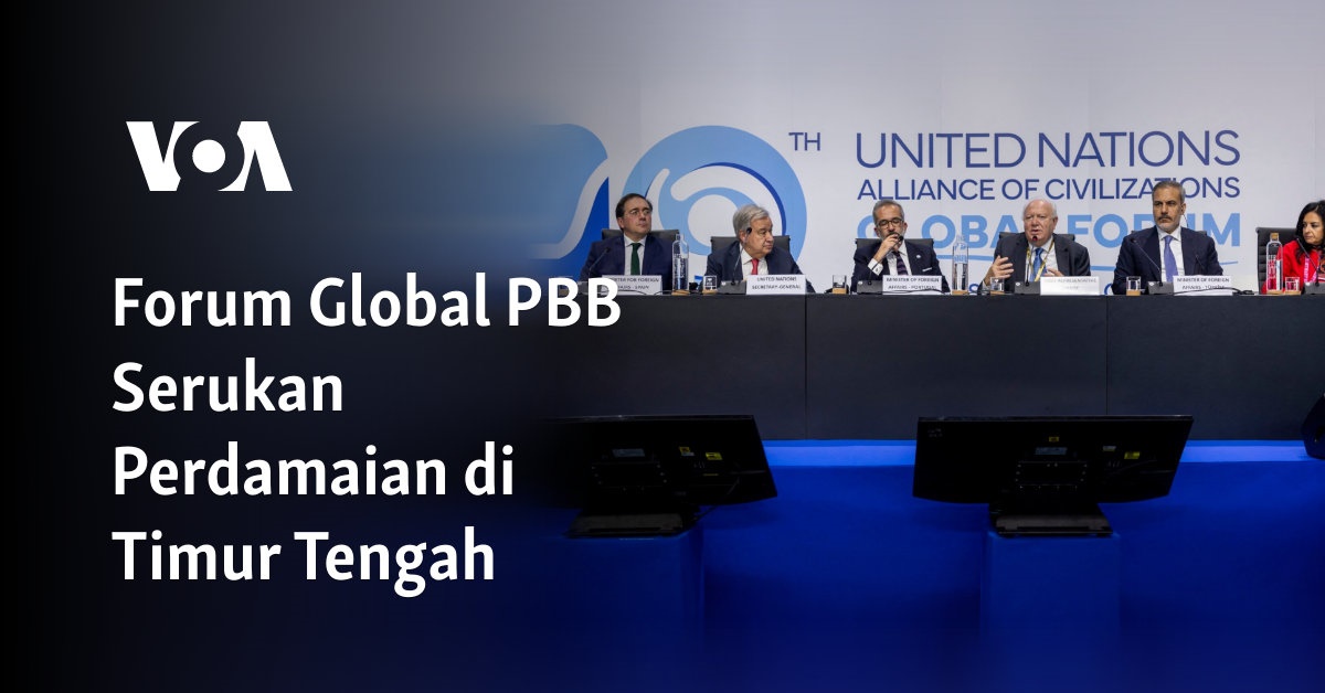 "Forum Global PBB Mengecam Kekerasan di Timur Tengah"