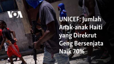 Lonjakan 70% Jumlah Anak-anak Haiti yang Direkrut Geng Bersenjata