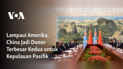 China Menjadi Donor Terbesar Kedua untuk Kepulauan Pasifik, Melampaui Amerika