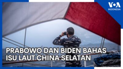 Prabowo dan Biden Membahas Kontroversi Laut China Selatan