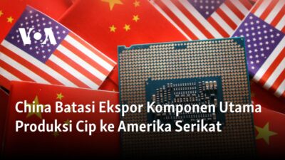 Meningkatkan Pasokan Komponen Produksi Cip ke Amerika Serikat: China Batasi Ekspor