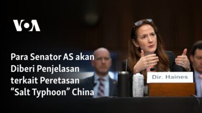 Senator AS akan Diajari tentang Peretasan “Topan Garam” China