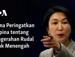 China Menegur Filipina terkait Penempatan Rudal Jarak Menengah