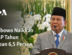 Kenaikan UMP Tahun Depan oleh Prabowo Mencapai 6,5 Persen