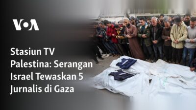 Serangan Israel Membunuh 5 Wartawan di Gaza