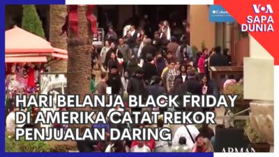 Pencapaian Rekor Penjualan Daring di Hari Belanja Black Friday di Amerika