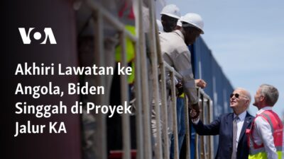 Biden Mengakhiri Kunjungan ke Angola dengan Berkunjung ke Proyek Jalur KA