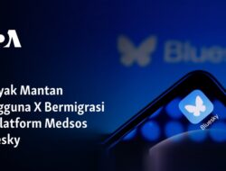 Banyak Pengguna Mantan X Berpindah ke Platform Medsos Bluesky