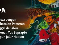 Menempuh Jalur Hukum atas Pembatalan Pameran Tunggal di Galeri Nasional, Yos Suprapto Kecewa