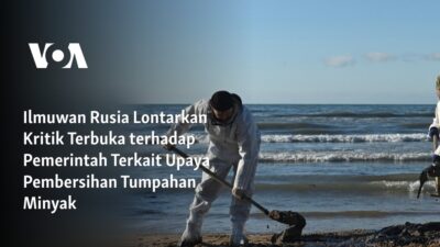 Ilmuwan Rusia Membuka Suara Menyikapi Pembersihan Tumpahan Minyak oleh Pemerintah