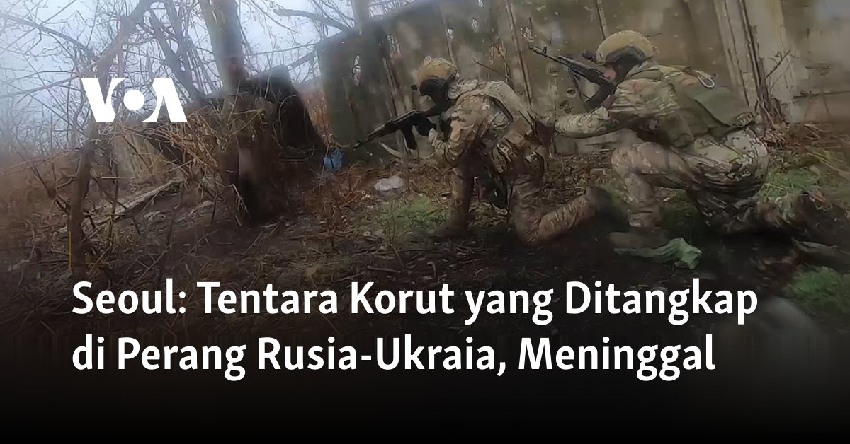 Tentara Korut Menjadi Korban Perang Rusia-Ukraina