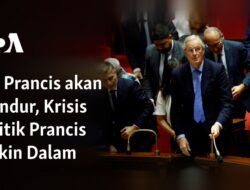 PM Prancis Siap Mundur, Krisis Politik Semakin Meruncing