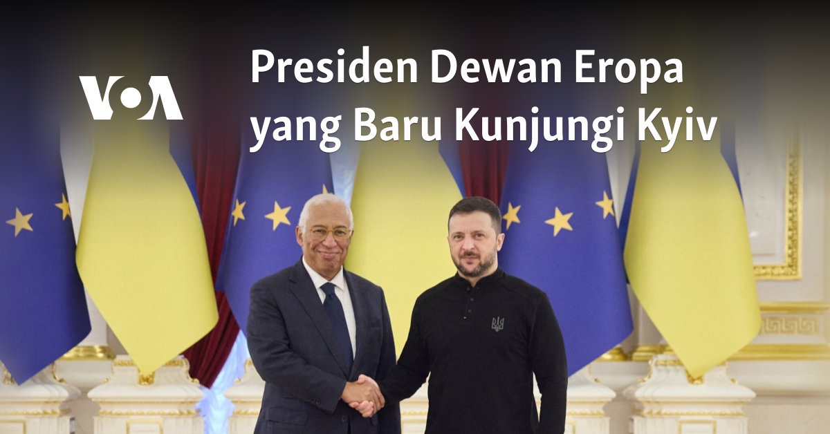 Kunjungan Presiden Dewan Eropa ke Kyiv