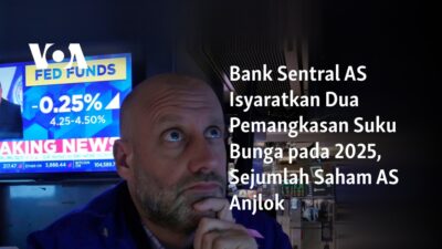 Bank Sentral AS Mencuri Perhatian dengan Rencana Pemangkasan Suku Bunga, Saham AS Terpukul Tersungkur