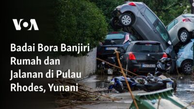 “Bencana Terburuk: Banjir di Rumah dan Jalan di Pulau Rhodes, Yunani”