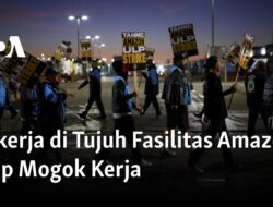 Para Pekerja di Tujuh Fasilitas Amazon Bersiap untuk Aksi Mogok Kerja