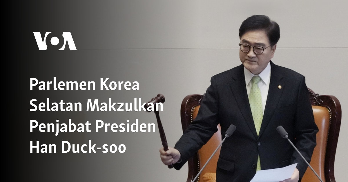 Parlemen Korea Selatan Menyetujui Pengangkatan Han Duck-soo Sebagai Penjabat Presiden