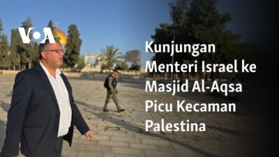 Kunjungan Menteri Israel ke Masjid Al-Aqsa Memicu Protes Palestina