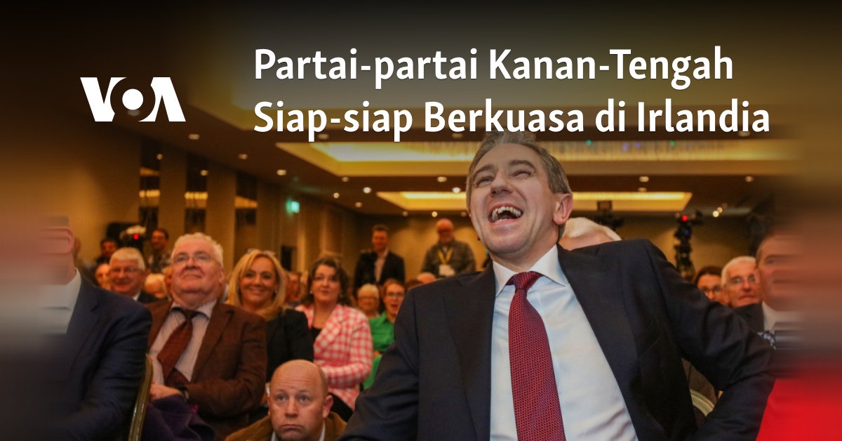 Partai Kanan-Tengah Bersiap Mengambil Alih Kekuasaan di Irlandia