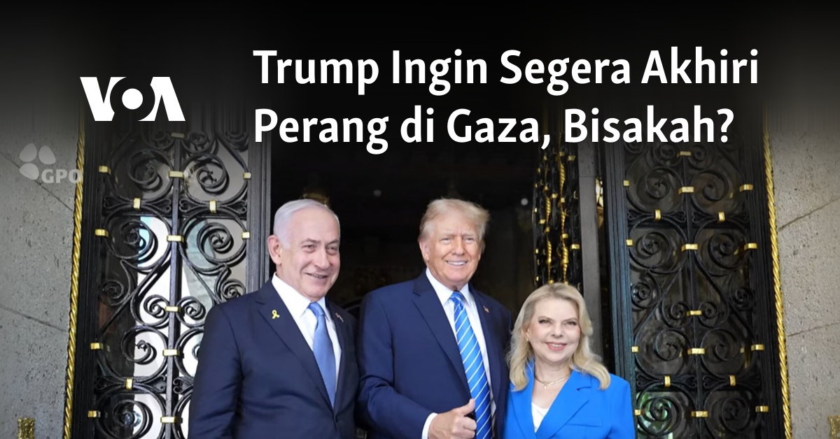 Trump Berencana Mengakhiri Konflik di Gaza, Apakah Bisa?