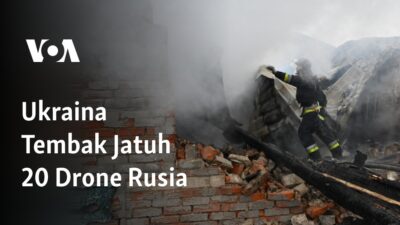 Ukraina Menembak Jatuh 20 Pesawat Tanpa Awak Rusia