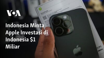 Pemerintah Ajukan Permintaan Investasi Apple Senilai $1 Miliar di Indonesia