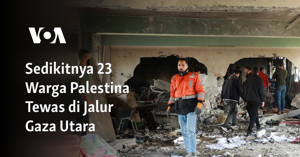 "Tragedi Kematian 23 Warga Palestina di Jalur Gaza Utara"