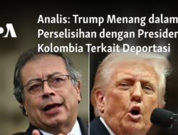 Trump Memenangkan Pertikaian dengan Presiden Kolombia terkait Deportasi