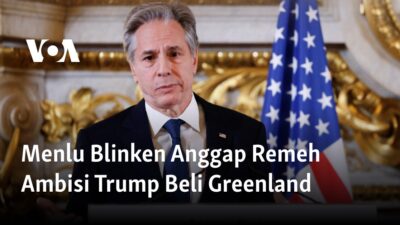 Menlu Blinken Anggap Rencana Pembelian Greenland oleh Trump Sebagai Seseuatu yang Dianggap Remeh