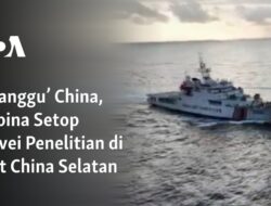 China dan Filipina Dilarang Melakukan Penelitian di Laut China Selatan