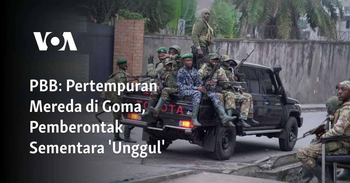 Kemenangan Pemberontak Sementara di Pertempuran Goma