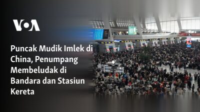 Puncak Arus Balik Imlek di China: Antrean Panjang di Bandara dan Stasiun Kereta